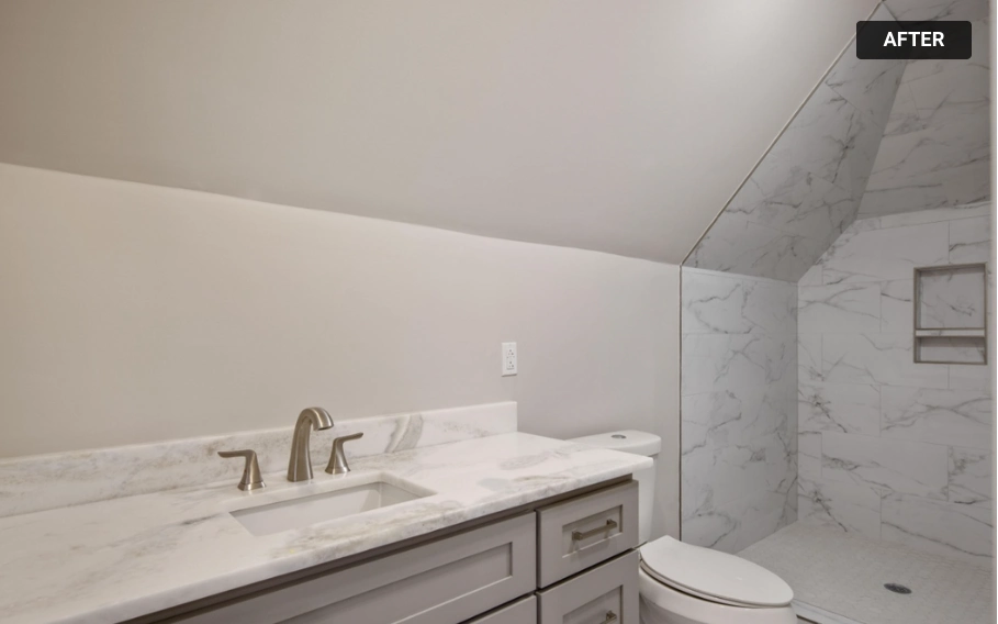 After bathroom Renovation